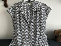 MAX STUDIO London Bluse Gr.L blau/weiß gemustert Bayern - Starnberg Vorschau