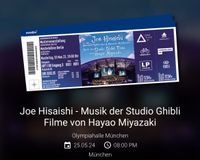 1xTicket für das Joe Hisashi Konzert in München Baden-Württemberg - Heilbronn Vorschau