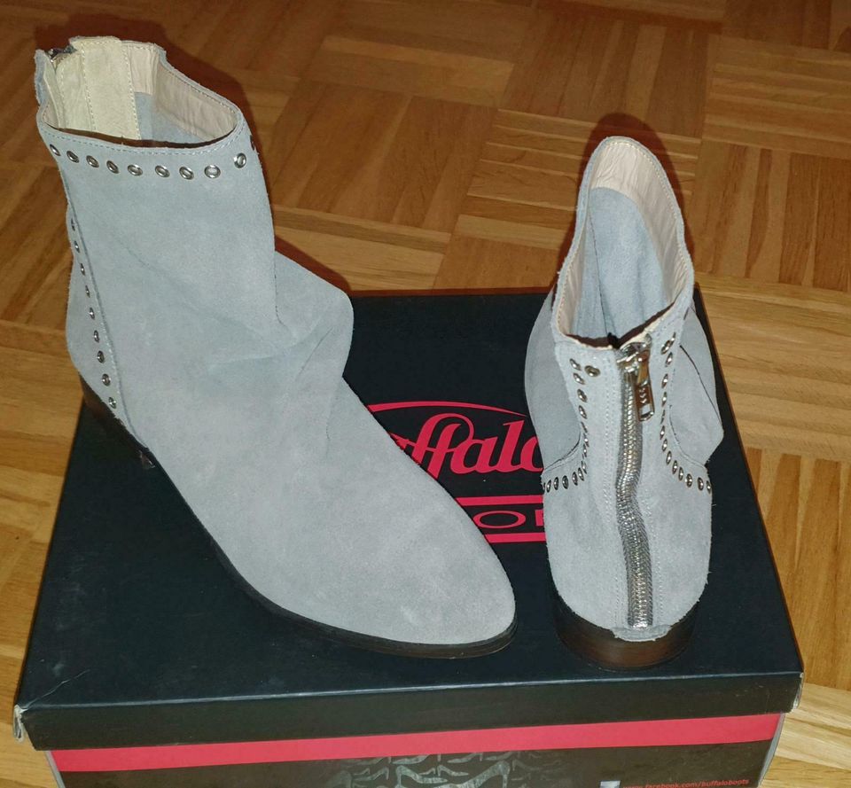 Stiefelette von Buffalo, Gr. 40 NEU, Wildleder in Berlin