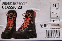 Husquarna Protective Boots Classic 20 Schutzstiefel  Größe 45 Brandenburg - Ziesar Vorschau