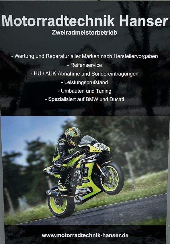 Leistungsmessung Leistungsprüfstand Motorrad Amerschläger P4 in Dorfen