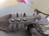 Sandalen Sandaletten Taupe Beige Gr.37 neuwertig Hessen - Rüdesheim am Rhein Vorschau