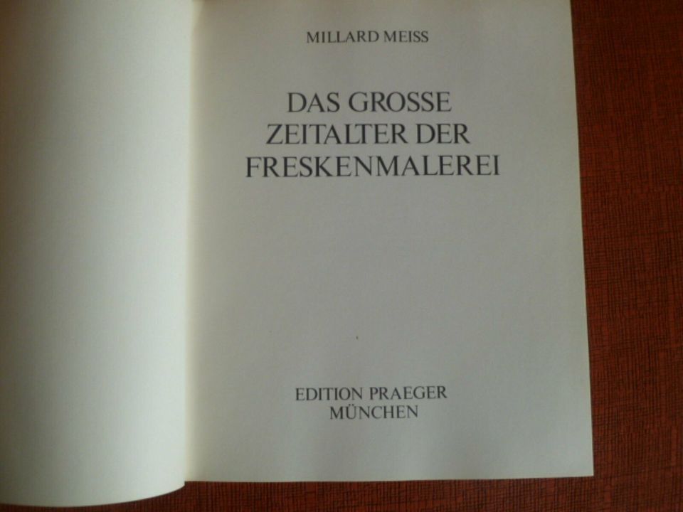 Das große Zeitalter der Freskenmalerei - Millard Meiss -Praeger in Senzig