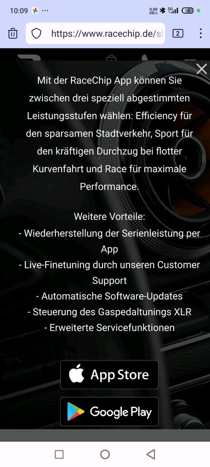 Race - Chip Black mit App Steuerung. in Celle