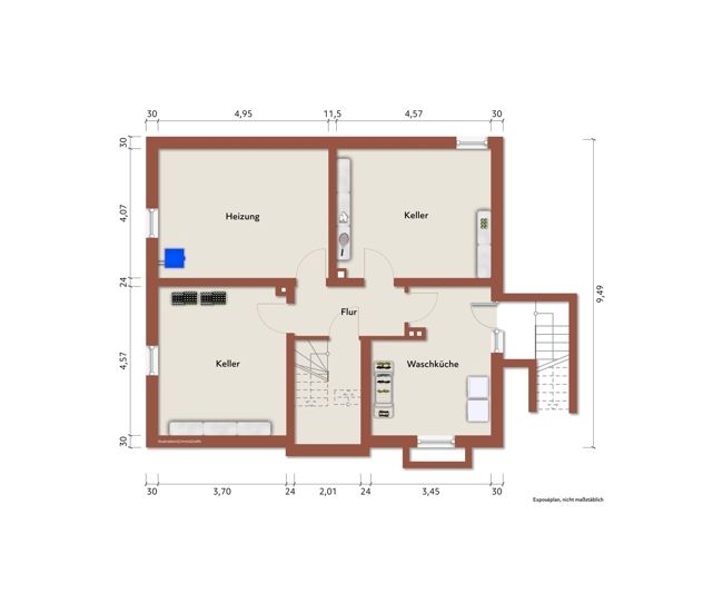 MODERIERTER PROFI-OBJEKTFILM: Das freistehende Familiehaus auf großartigem Gartengrundstück und mit Garage! in Hürth