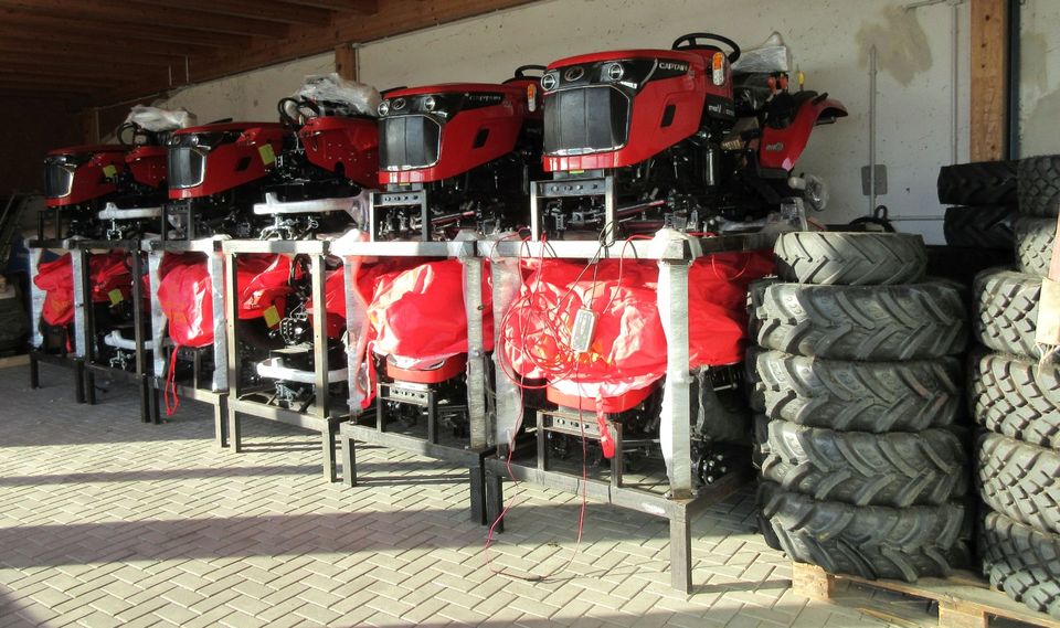 Captain Kompakt Traktor mit Allrad hydr. Lenkung 25 PS 25 km/h in Erfurt