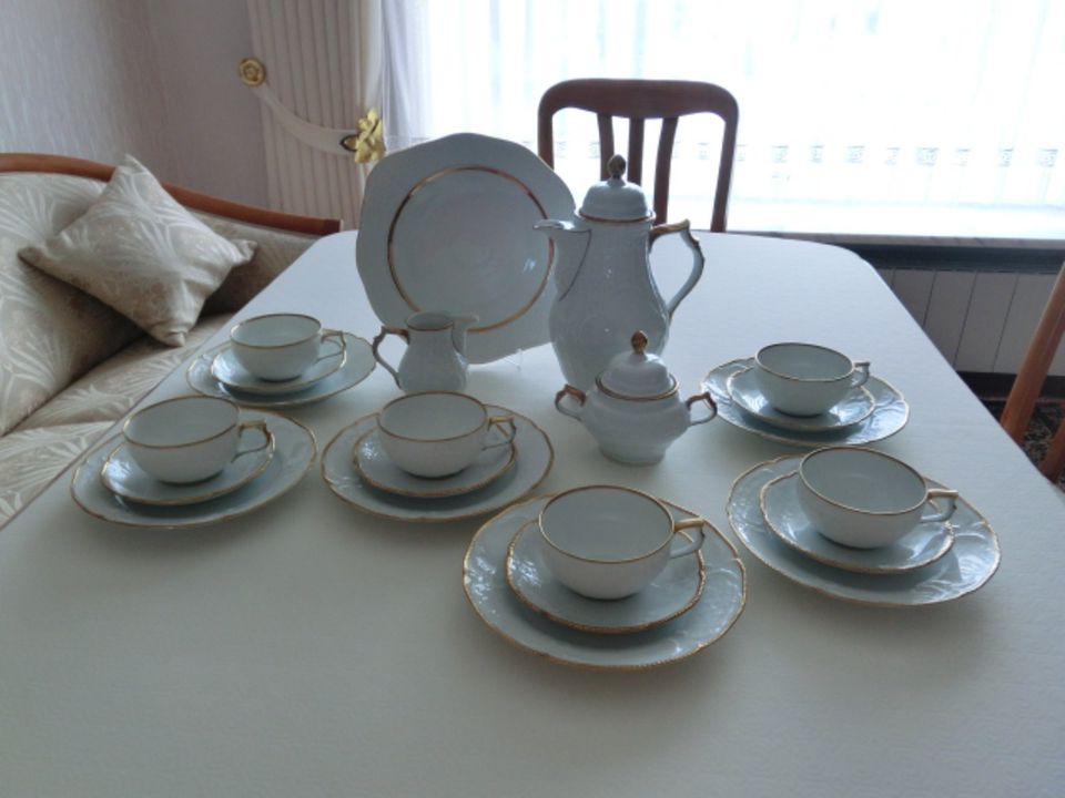 Rosenthal Kaffeeservice Sanssouci mit Goldrand Altserie in Baar-Ebenhausen