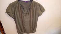 Bluse v. Mexx, Gr. 40, oliv/ petrol, wie NEU, 75 %BW, 25%Seide Bayern - Ortenburg Vorschau
