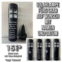 Solarlampe, Grablicht, Erinnerungslicht Niedersachsen - Bröckel Vorschau