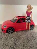 Barbie Mattel VW Beetle pink mit Barbie Top Zustand Niedersachsen - Rodenberg Vorschau