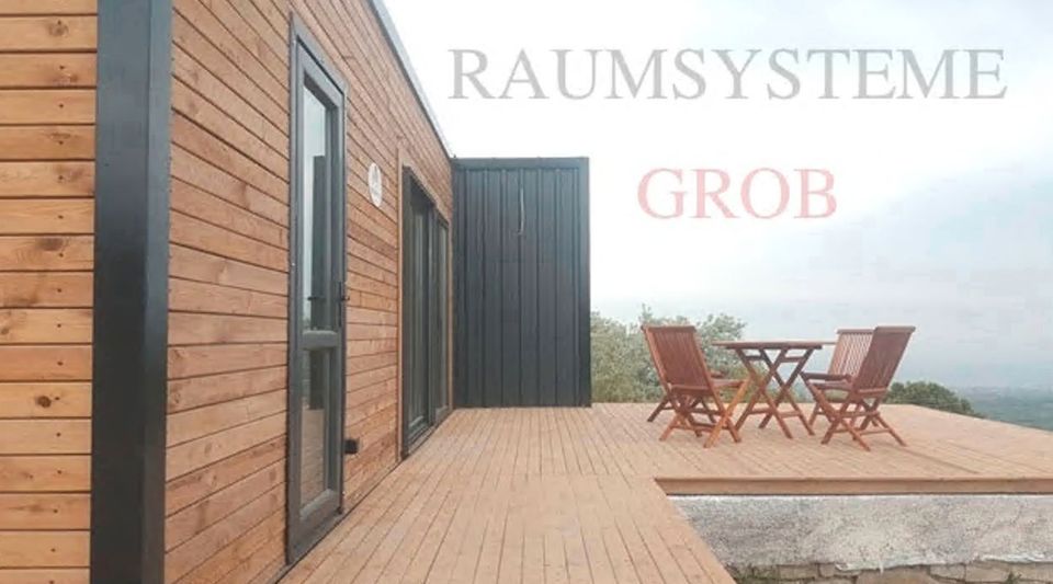 ☀️ Bestellen, liefern lassen & einziehen ☀️ Schöne Ferienunterkunft zu einem günstigen Preis - Ihr eigenes Tiny House Wohncontainer! - Modernem Design und Premium-Qualität, hergestellt in Deutschland in Brunnen