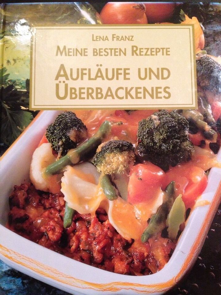! 3 Kochbuch Meine besten Rezepte vegetarisch Aufläufe überbacken in Bannewitz