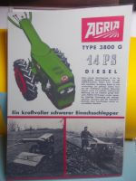 AGRIA Einachsschlepper Werbeblätter aus Sammlernachlass Bayern - Weiden (Oberpfalz) Vorschau