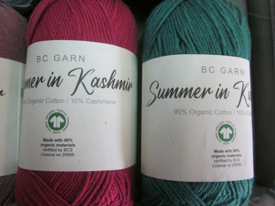 BC Summer in Kashmir BW mit Kaschmir GOTS zertifiz. Babywolle 50g in Kronberg im Taunus