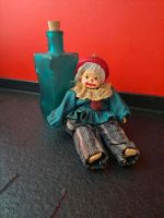 Clown mit Flasche. Türkis. Farbenspiel. Aus Vitrine. Bayern - Pleinfeld Vorschau