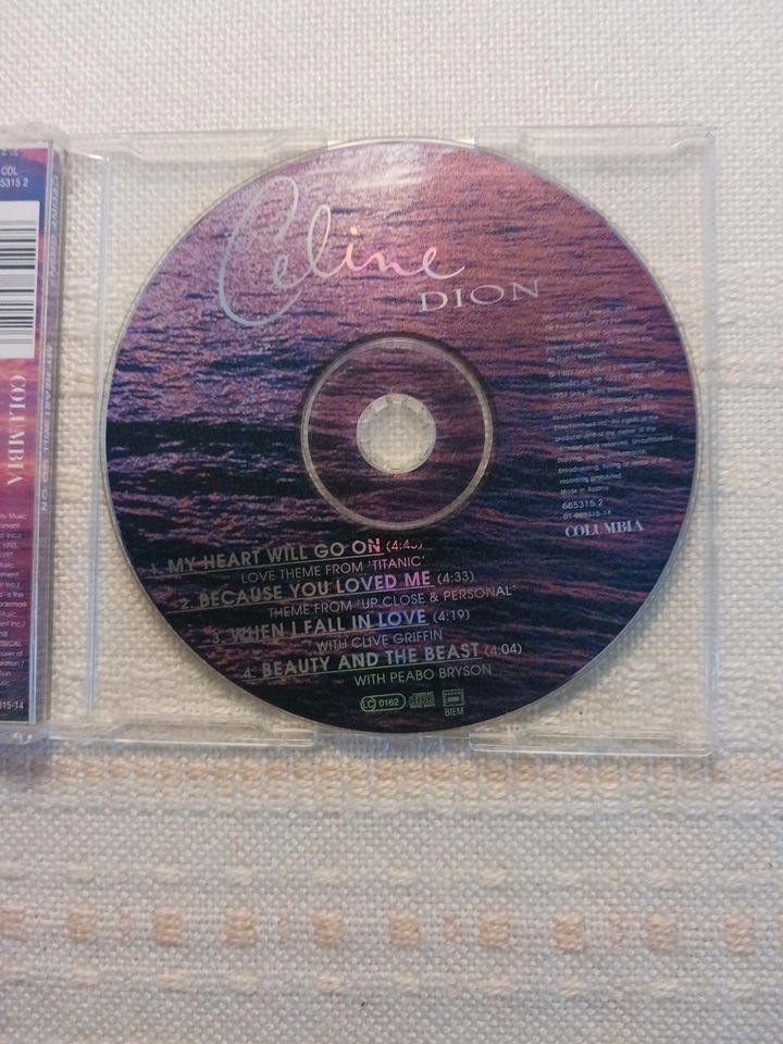 CD Celine Dion "My Heart will go on" in Zeitz
