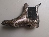 Juju Jelly Boots Ankle Chelsea Glitzer Gummischuh Gold Schleswig-Holstein - Neumünster Vorschau