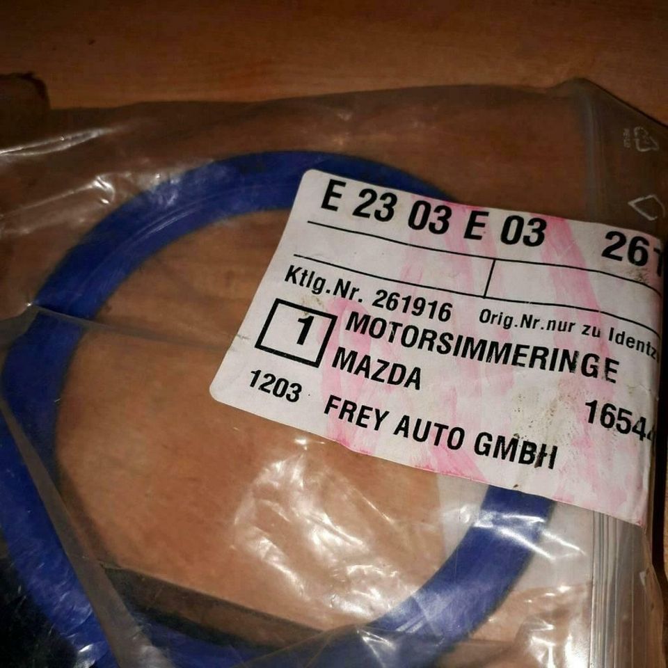 Motorsimmerring Dichtung für Mazda demio 1998-2003 Neu in Günzburg