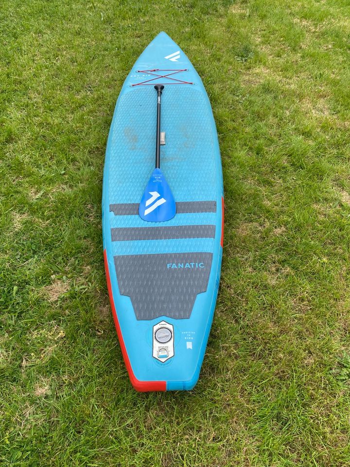 12'6"Fanatic Ray Air | SUP Board mit Paddel in Hamburg