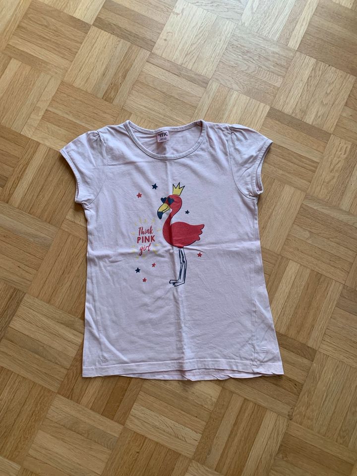 T-Shirt Flamingo, Gr. 134/140 in Künzell