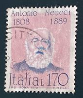 Briefmarke Italia Antonio Meucci gestempelt Baden-Württemberg - Ulm Vorschau