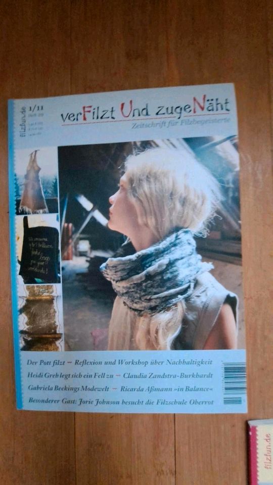 Zeitschriften filzfun, verFilzt Und zugeNäht in Detmold