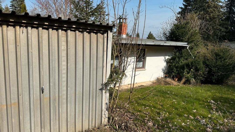 Gartengrundstück mit Bungalow in Erfurt