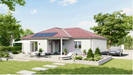 Winkelbungalow 120 m² - schlüsselfertig inkl. PV-Anlage - Heinz von Heiden GmbH Massivhäuser in Lübbenau (Spreewald)