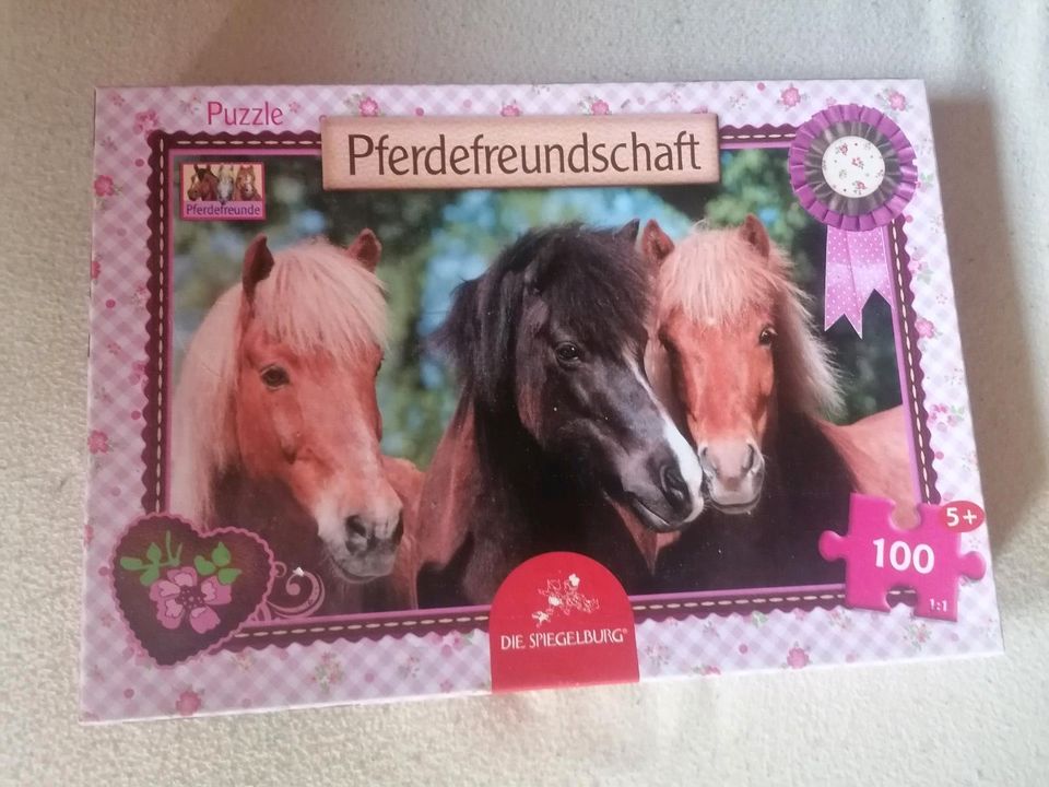 Puzzle Pferdefreundschaft in Leck