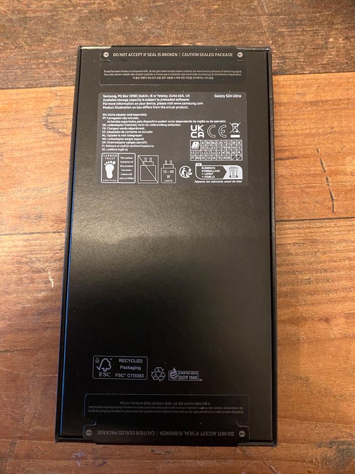 Samsung S24 Ultra 512 GB black versiegelt in Lüdenscheid