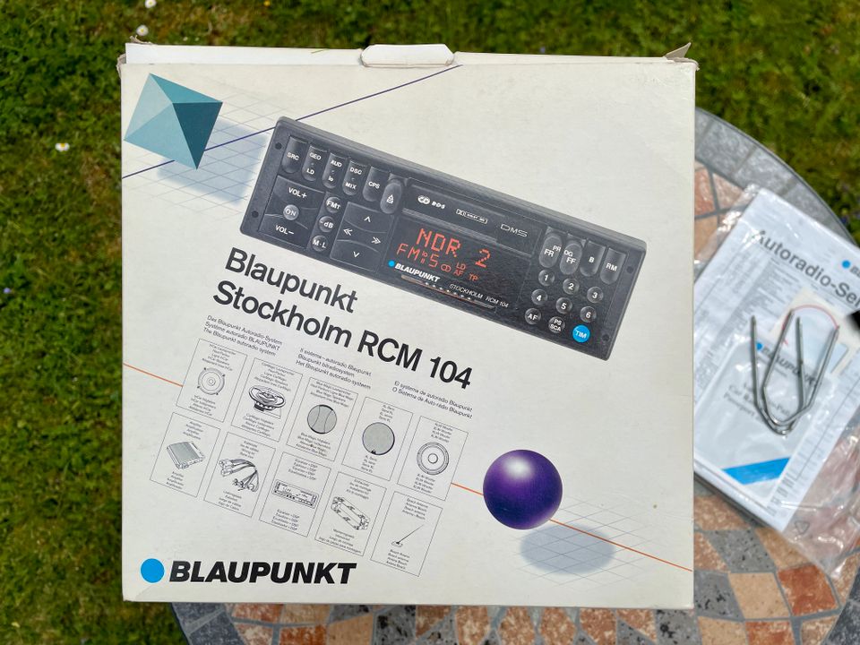 Blaupunkt Stockholm RCM 104 | Autoradio von 1994 (OVP) in Birkenfeld