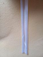 Schrägband weiß glänzend 2,5cm auch als Meterware Thüringen - Schillingstedt Vorschau