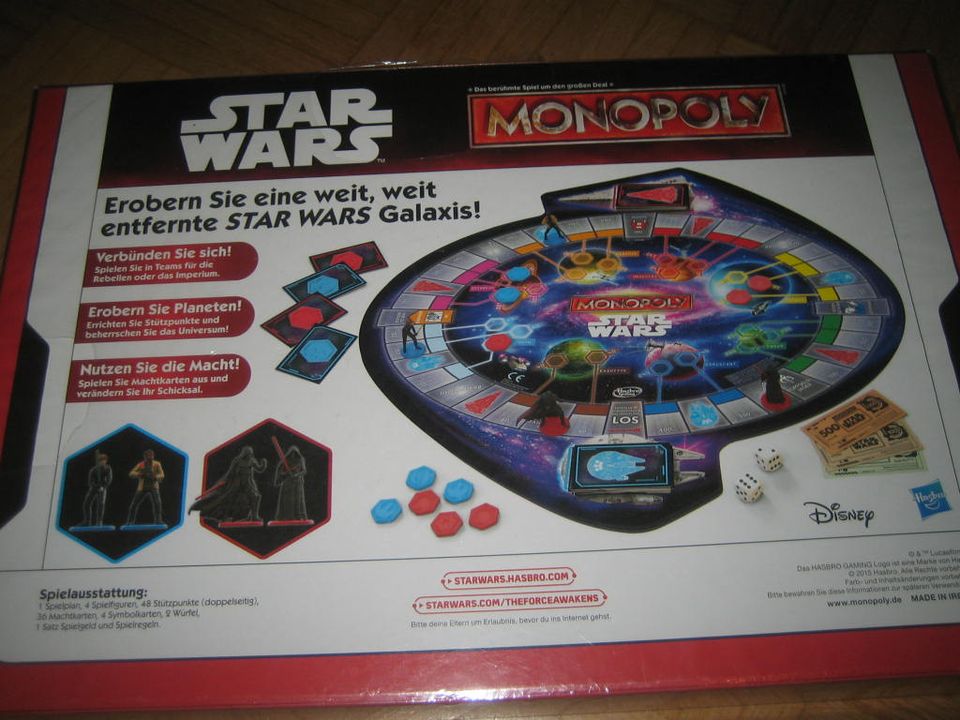 Star Wars Monoploy Disney Hasbro! NEU in OVP! in Nienhagen