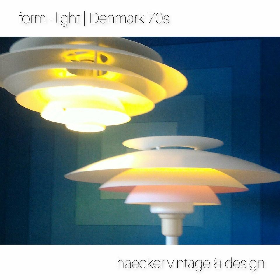 danish DESIGN lamellenlampe zu mid-century poulsen teak 70er in Frankfurt am Main