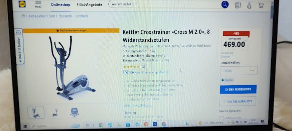 sehr (Leine) guter Kleinanzeigen Kleinanzeigen Kettler Crosstrainer- eBay Cross Niedersachsen M, in - ist | aktuell Model Alfeld Zustand jetzt