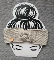 Strick Stirnband Haarband Twist-Haarband Turban Grau Neu Thüringen - Masserberg Vorschau