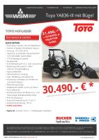 ⭐TOYO HOFLADER YA836-III mit Bügel ⭐ Bayern - Tännesberg Vorschau