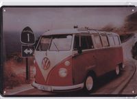 T1 VW Bulli Blechschild Nostalgie 20x30 Schleswig-Holstein - Reher Vorschau