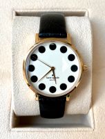 KATE SPADE Uhr Metro Dot Schwarz/ Gold Lederarmband NEU mit OVP Schleswig-Holstein - Ahrensburg Vorschau