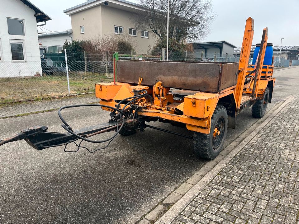 Blumhardt Tragbrückenanhänger Bundeswehr Oldtimer in Neuried