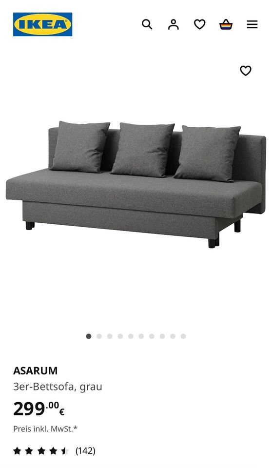 Sofa aus dem Ikea in Kassel