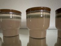 DDR Keramik Becher 70er beige braun grün Niedersachsen - Braunschweig Vorschau