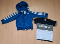 Adidas Strickjacke und Shirt 104 Hessen - Hosenfeld Vorschau