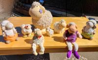 Dekofiguren Schafe Ton mit Wolle Schleswig-Holstein - Trappenkamp Vorschau