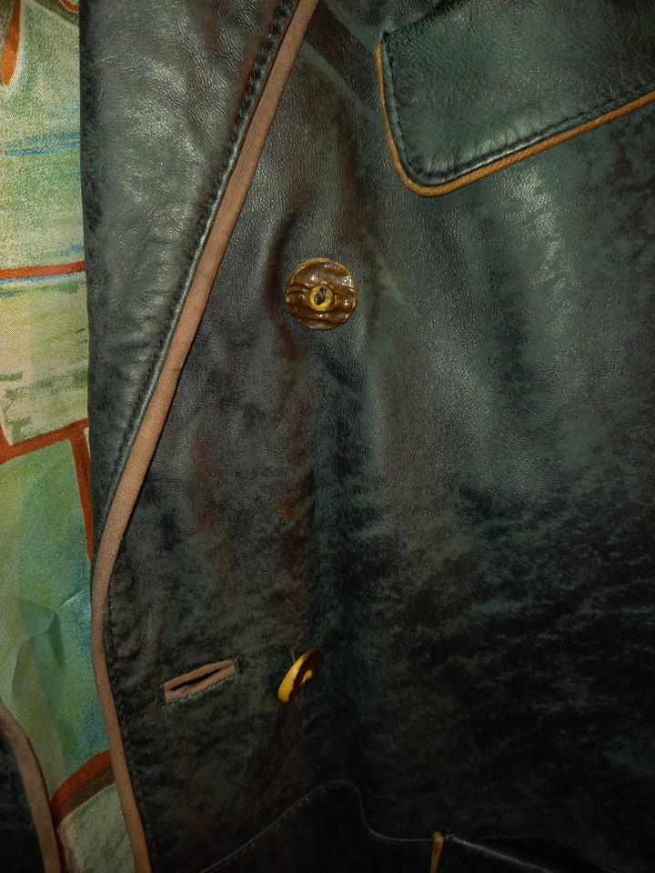 Damenjacke Lederjacke Schwarz von Maddox Gr. 38 Gebraucht in Stein