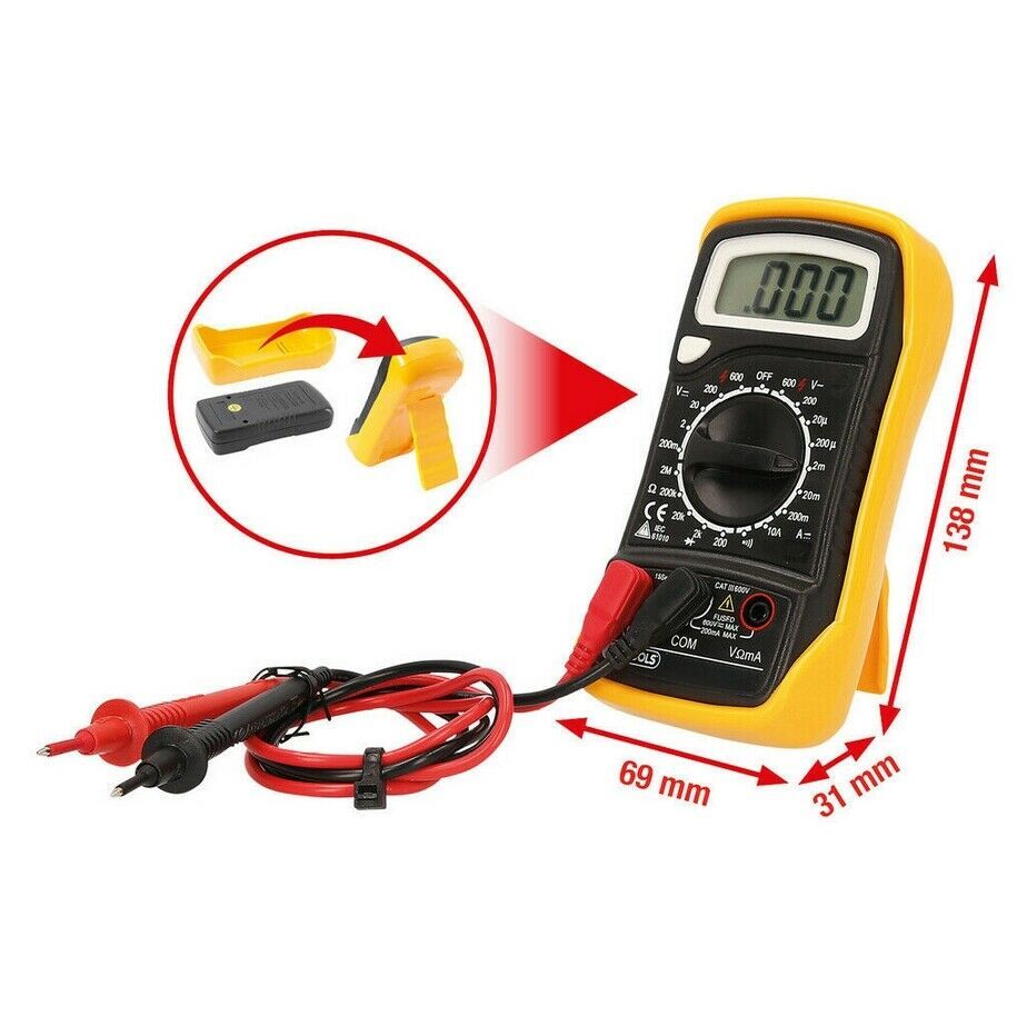 KS TOOLS Multimeter inkl. Prüfspitzen digital+ für Werkstätten in Husum