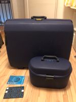 Samsonite Hartschalen Koffer und Beauty case, Koffer Set, blau Bayern - Hammelburg Vorschau
