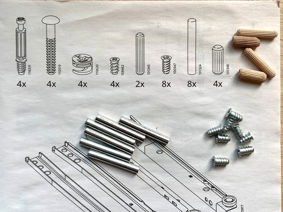 IKEA IVAR Ersatzteile Stifte Schrauben in Nordrhein-Westfalen - Hückeswagen  | eBay Kleinanzeigen ist jetzt Kleinanzeigen