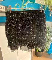 Mini Rock mit eingenähter Hose Zara schwarz weiß gepunktet M NEU Bayern - Kleinostheim Vorschau