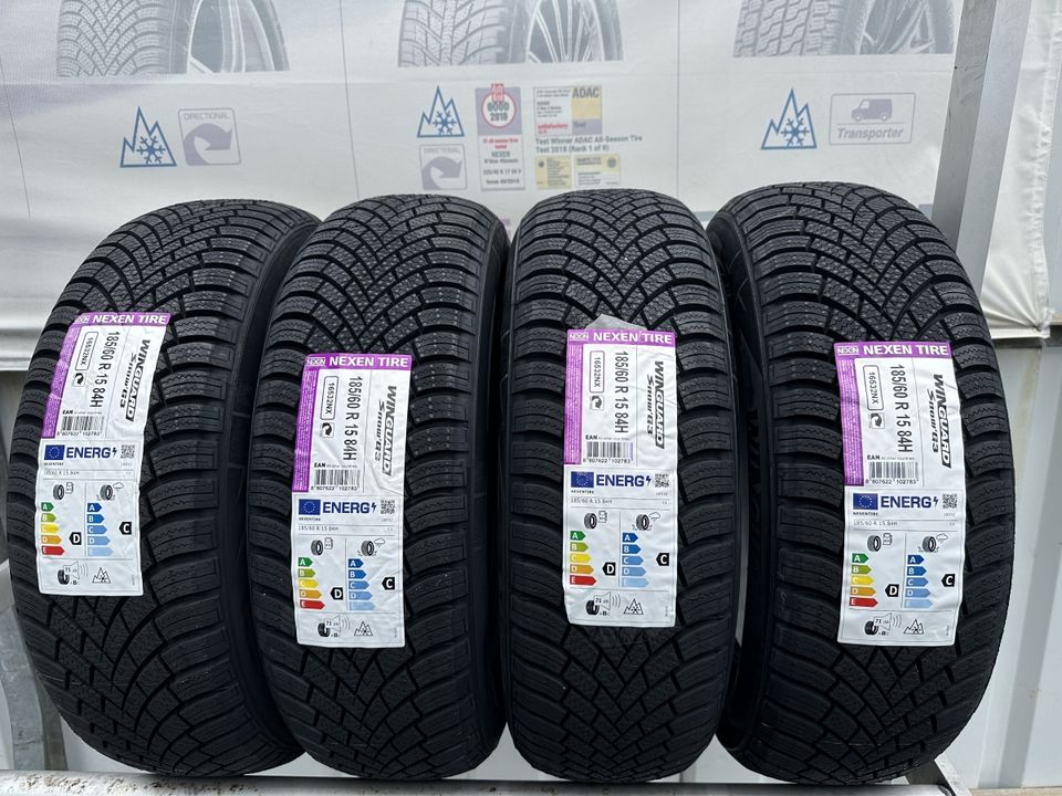 4 NEUE Nexen WG Snow'G 3 Winterreifen 185 60 R15 84H inkl Montage in Bonn